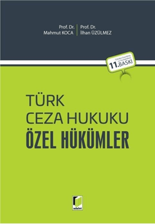 Resim Türk Ceza Hukuku Özel Hükümler