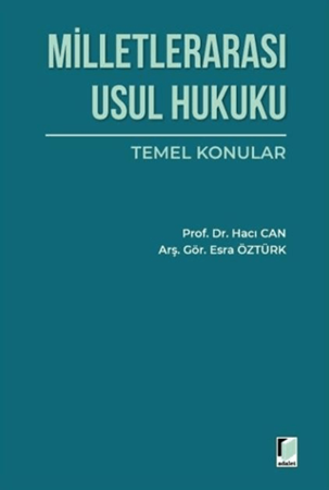 Resim Milletlerarası Usul Hukuku Temel Konular