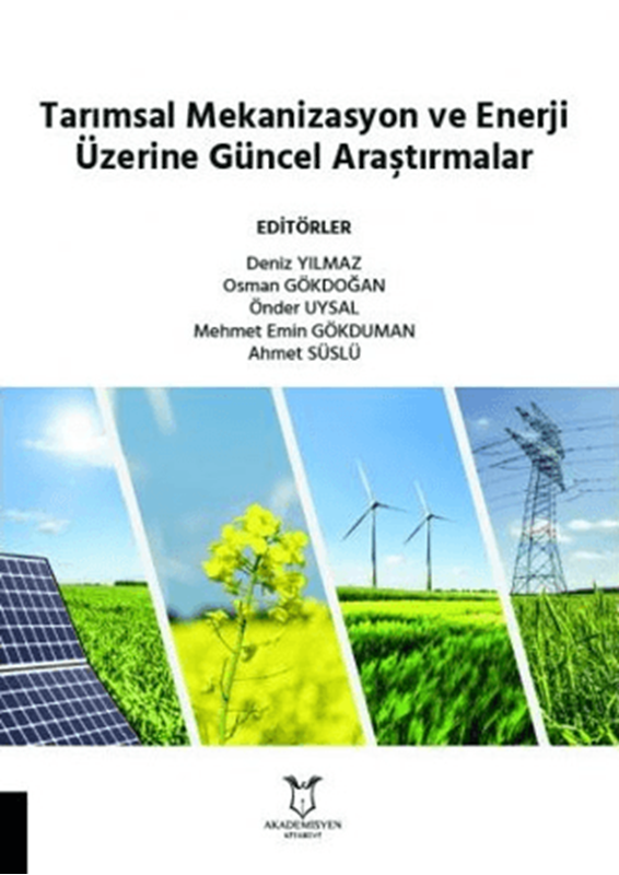 resm Tarımsal Mekanizasyon ve Enerji Üzerine Güncel Araştırmalar