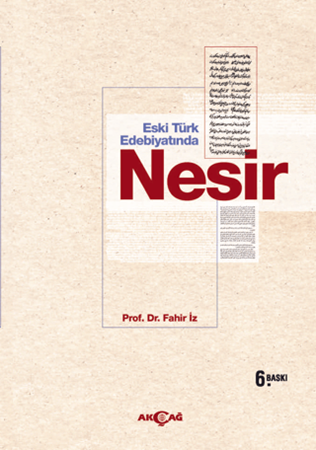 Resim Eski Türk Edebiyatında Nesir