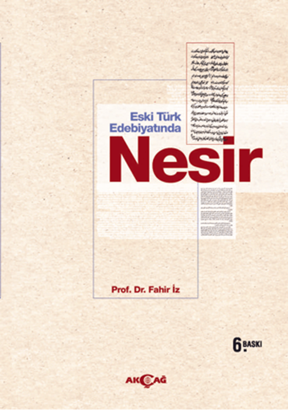 resm Eski Türk Edebiyatında Nesir