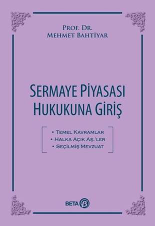 Resim Sermaye Piyasası Hukukuna Giriş