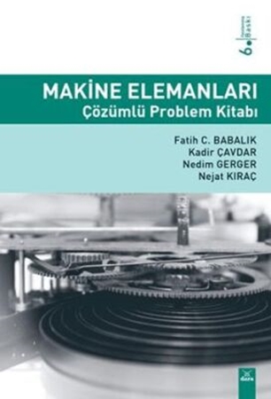 Resim Makine Elemanları Çözümlü Problem Kitabı