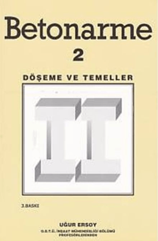 resm Betonarme 2 - Döşeme ve Temeller