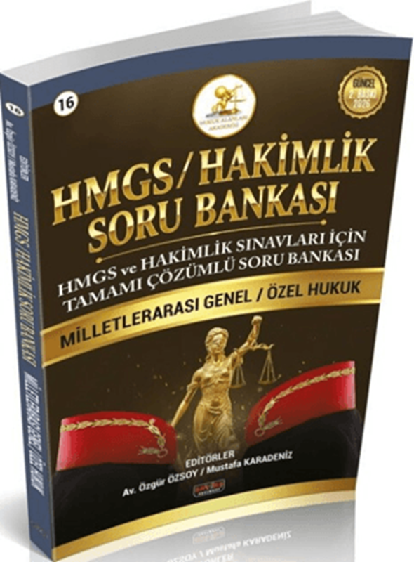 resm 2026 HMGS Hakimlik Milletlerarası Genel ve Özel Hukuk Soru Bankası