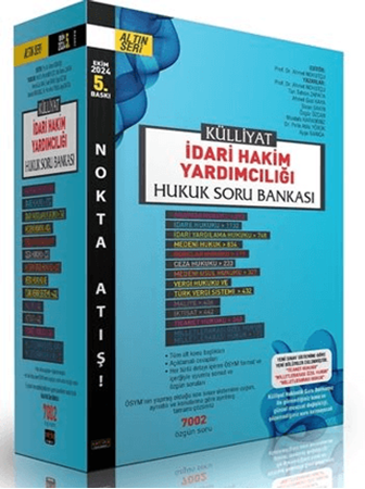 Resim Külliyat İdari Hakim Yardımcılığı Hukuk Soru Bankası