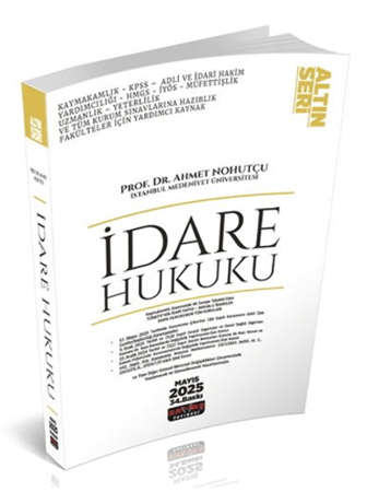 Resim İdare Hukuku Konu Anlatımı Altın Seri