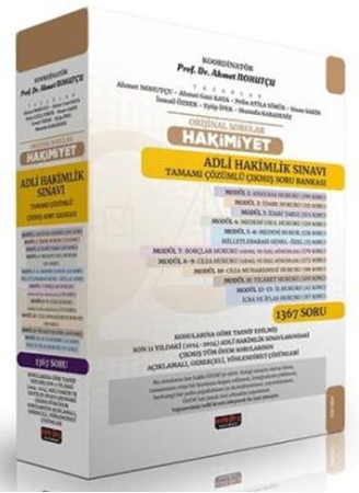 Resim Orijinal Sorular HAKİMİYET Adli Hakimlik Sınavı Çıkmış Soru Bankası Seti