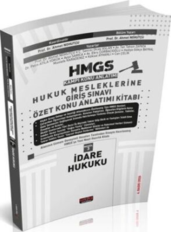 resm 2026 HMGS İdare Hukuku Özet Konu Anlatımı