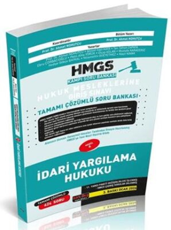 resm HMGS Kampı İdari Yargılama Hukuku Soru Bankası