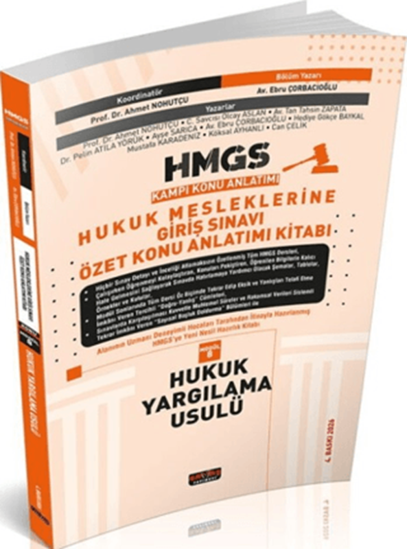 resm 2026 HMGS Hukuk Yargılama Usulü Özet Konu Anlatımı
