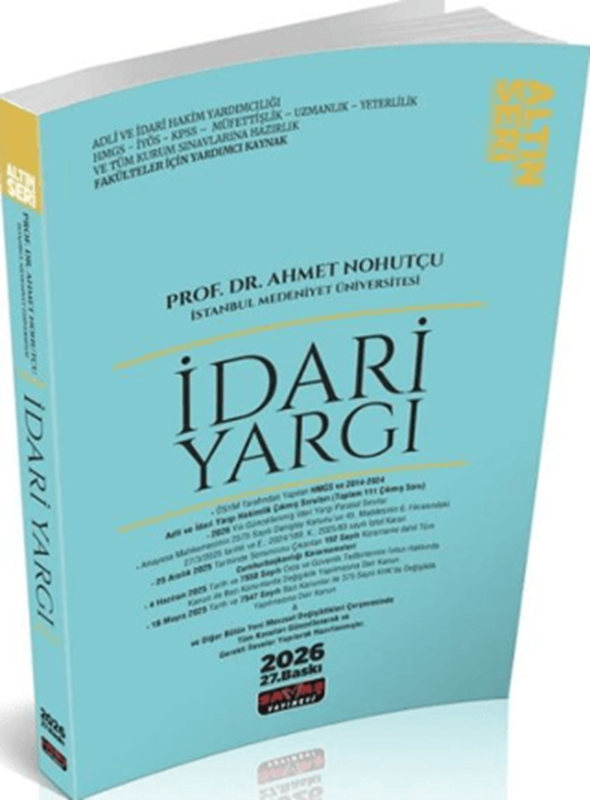 resm 2026 İdari Yargı Konu Anlatımı