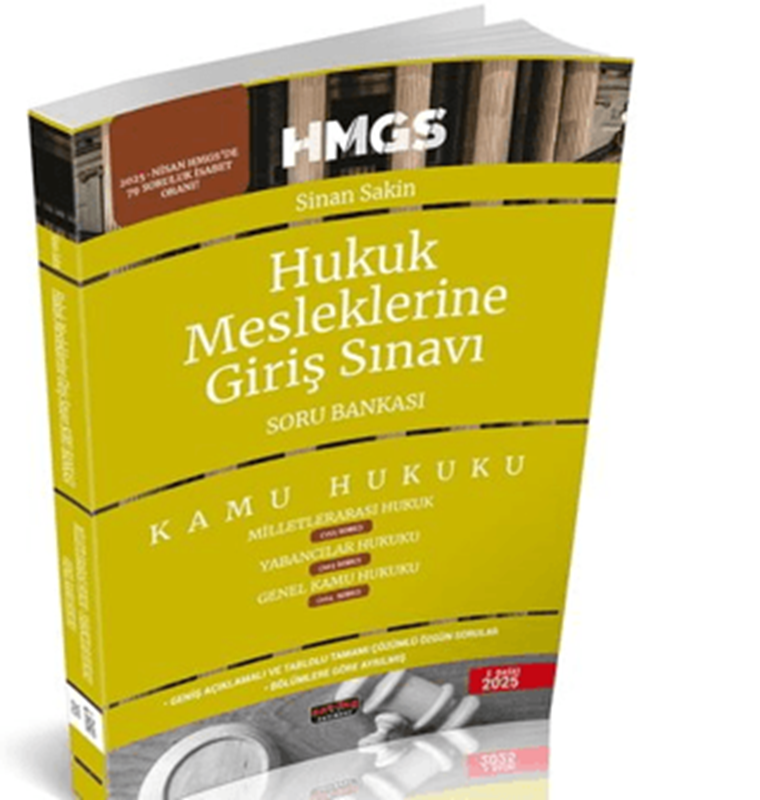 resm HMGS Milletlerarası Hukuk ve Genel Kamu Hukuku Soru Bankası
