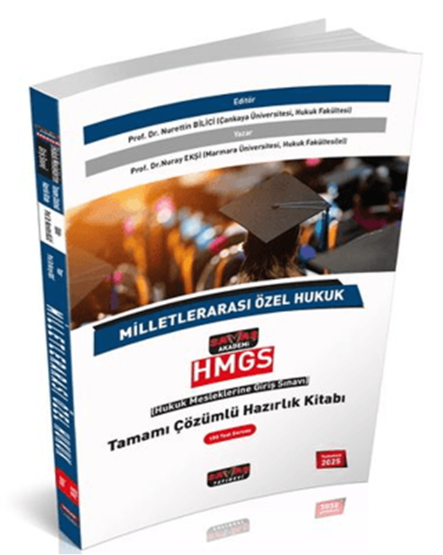 resm 2025 HMGS Milletlerarası Özel Hukuk Tamamı Çözümlü Hazırlık Kitabı