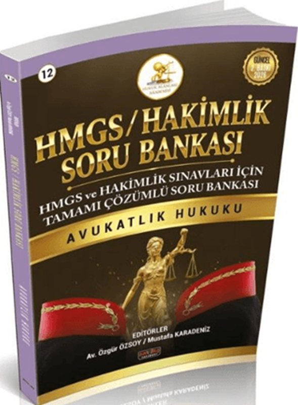 resm 2026 HMGS HAKİMLİK Avukatlık Hukuku Soru Bankası