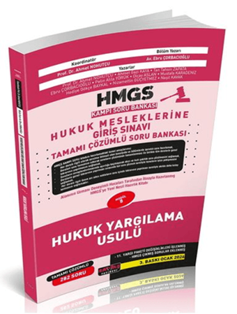 Resim HMGS Kampı Hukuk Yargılama Usulü Soru Bankası