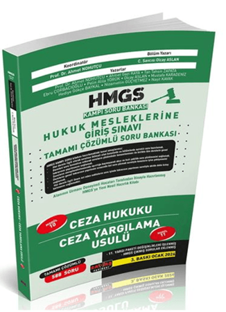 Resim HMGS Kampı Ceza Hukuku Ceza Yargılama Usulü Soru Bankası