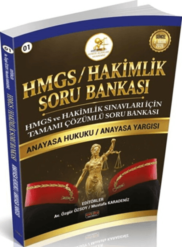 resm 2026 HMGS Hakimlik Anayasa Hukuku Anayasa Yargısı Soru Bankası