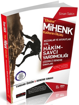 Resim Efsane MİHENK Hakim Savcı Yardımcılığı 5 Deneme Kasım 2024