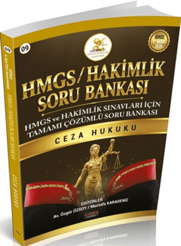 resm 2026 HMGS HAKİMLİK Ceza Hukuku Soru Bankası