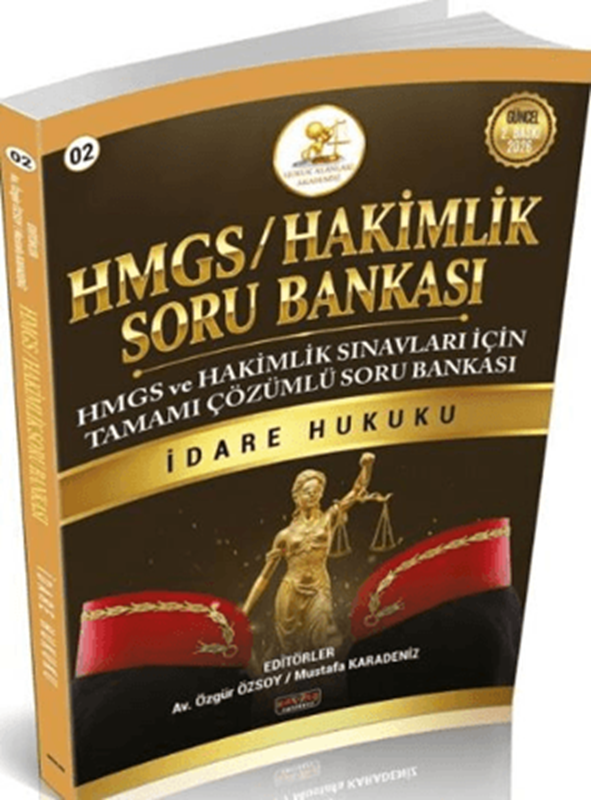 resm 2026 HMGS Hakimlik İdare Hukuku Soru Bankası