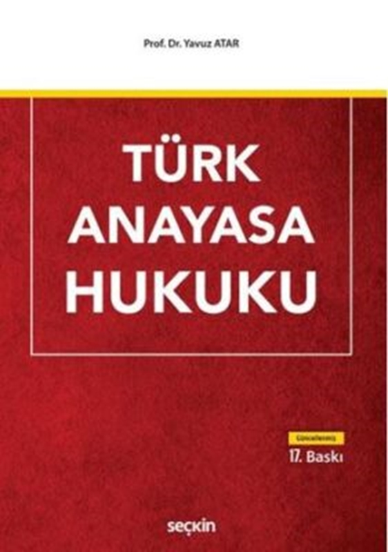 resm Türk Anayasa Hukuku