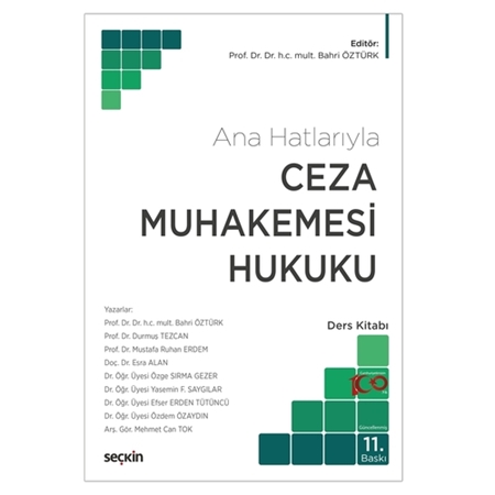 Resim Ceza Muhakemesi Hukuku (Ana Hatlarıyla)