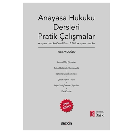 Resim Anayasa Hukuku Dersleri Pratik Çalışmalar