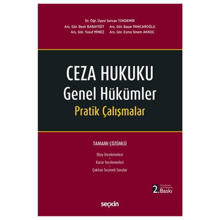 Resim Ceza Hukuku Genel Hükümler Pratik Çalışmalar