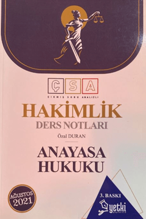 Resim Hakimlik Anayasa Hukuku Ders Notları