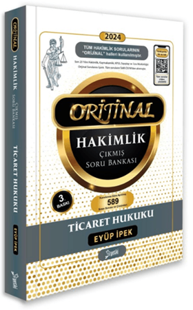 Resim Orijinal Ticaret Hukuku Hakimlik Çıkmış Soru Bankası