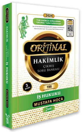 Resim Orijinal İş Hukuku Hakimlik Çıkmış Soru Bankası