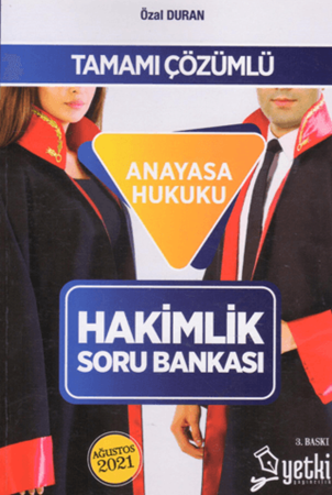 Resim Tamamı Çözümlü Anayasa Hukuku Hakimlik Soru Bankası