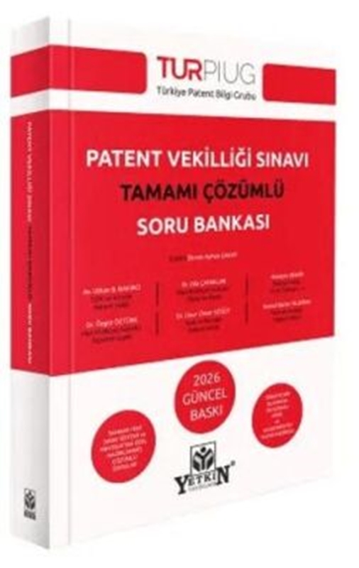 resm Patent Vekilliği Sınavı Tamamı Çözümlü Soru Bankası