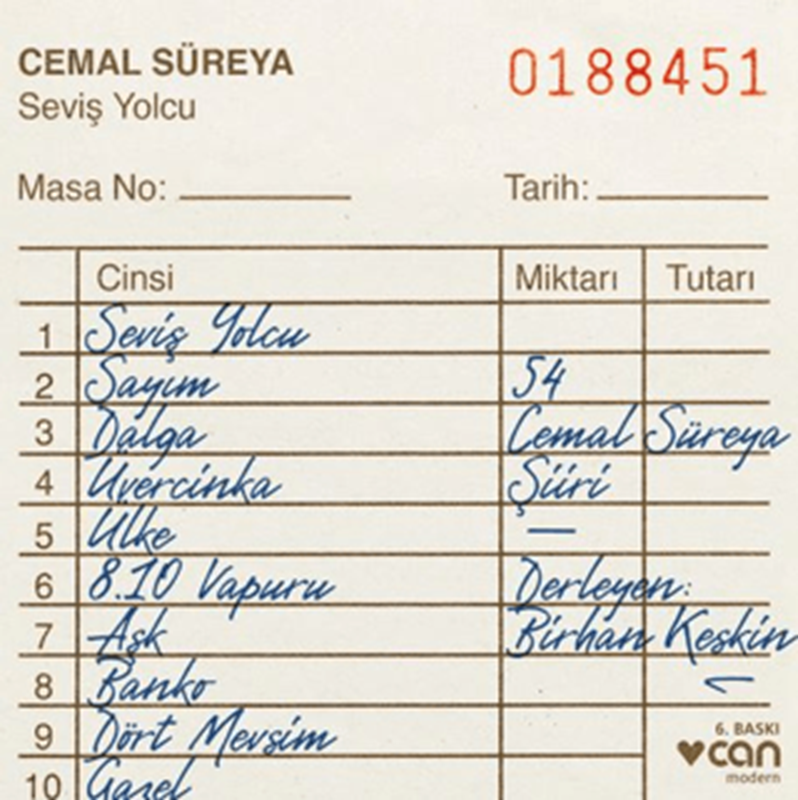 resm Seviş Yolcu - Can Yayınları