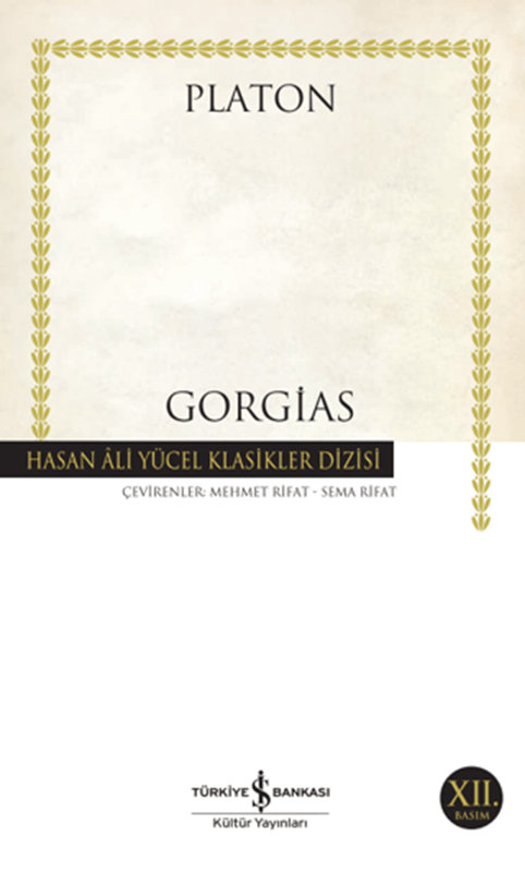 resm Gorgias - İş Bankası Yayınları