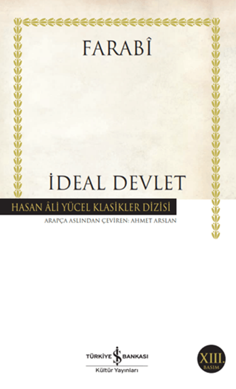 resm İdeal Devlet - İş Bankası Yayınları