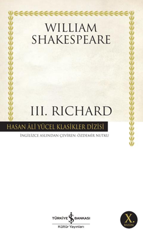 resm Iıı.Rıchard - İş Bankası Yayınları