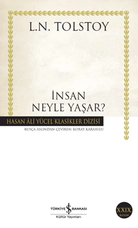 resm İnsan Ne İle Yaşar - İş Bankası