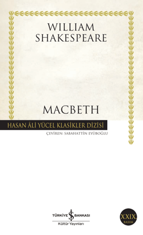 resm Macbeth - İş Bankası Yayınları