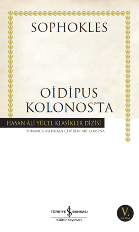 resm Oidipus Kolonosta - İş Bankası Yayınları
