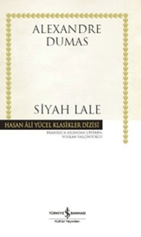 resm Siyah Lale - İş Bankası Yayınları