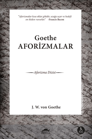 Resim Goethe Aforizmalar - Maya Kitap