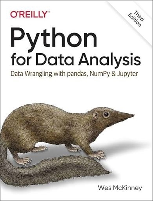 resm Python for Data Analysis: Data Wrangling with pandas, NumPy, and Jupyter  3e