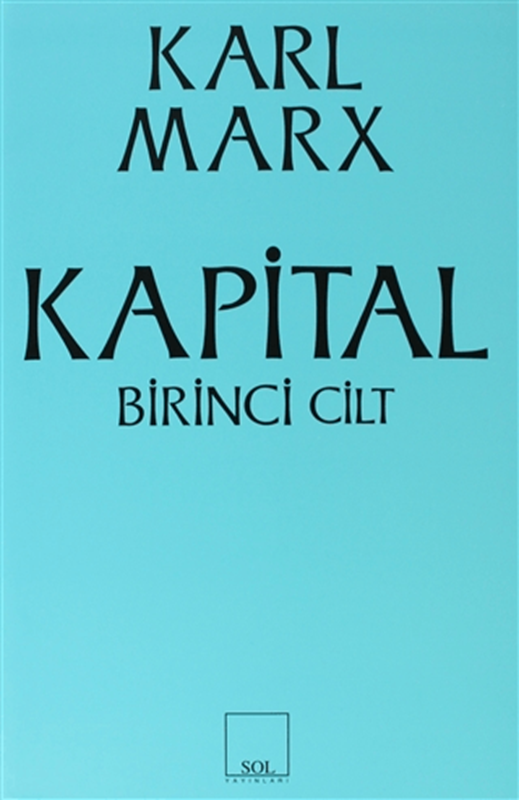 resm Kapital 1. Cilt - Sol