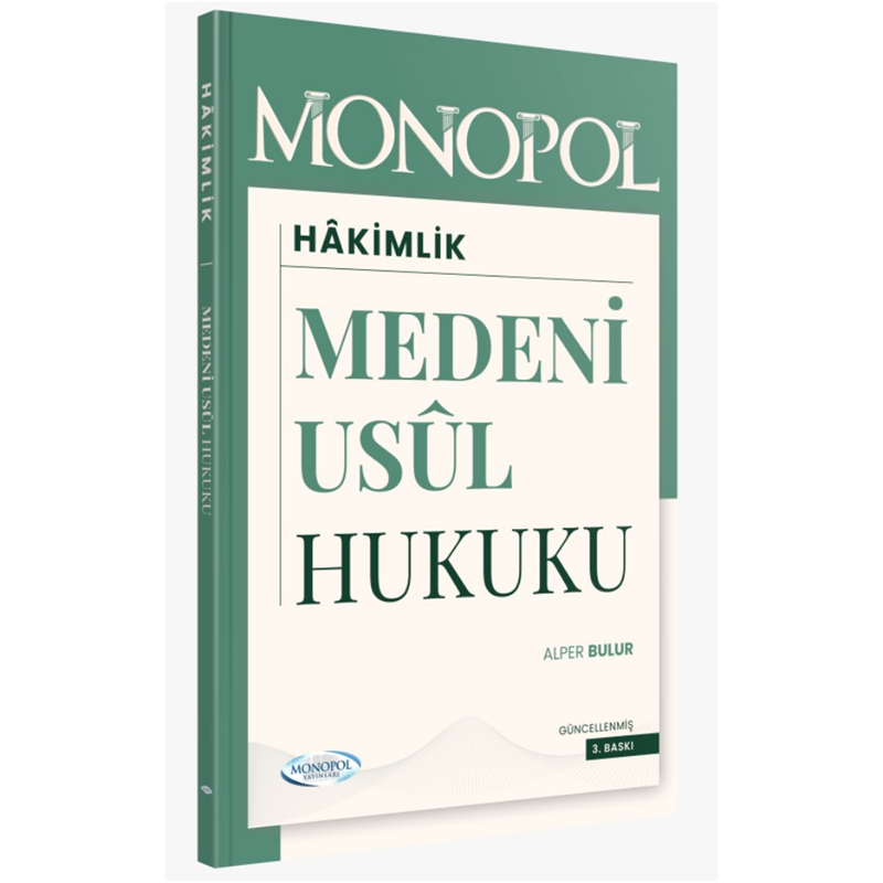 resm Medeni Usul Hukuku 3. Baskı Monopol Yayınları