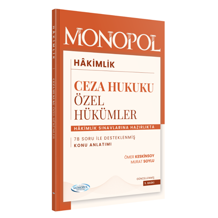Resim Ceza Hukuku Özel Hükümler 5. Baskı Monopol Yayınları