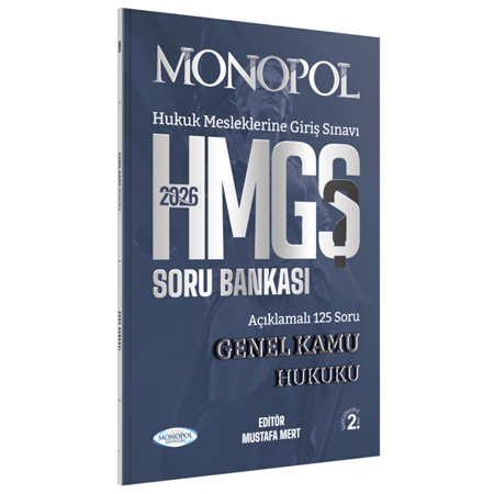 Resim HMGS Genel Kamu Hukuku Soru Bankası 2. Baskı Şubat 2026