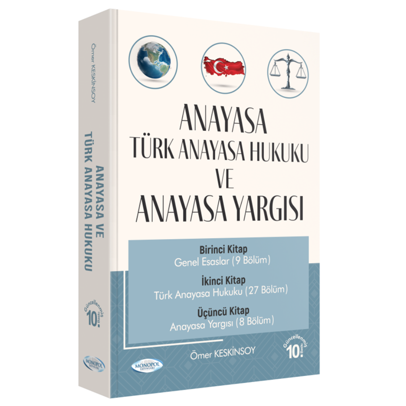 resm Anayasa Ve Türk Anayasa Hukuku 10. Baskı Monopol Yayınları