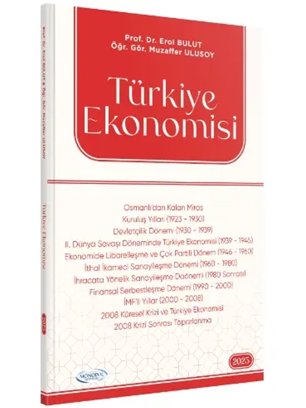 resm Türkiye Ekonomisi Konu Anlatım Monopol Yayınları